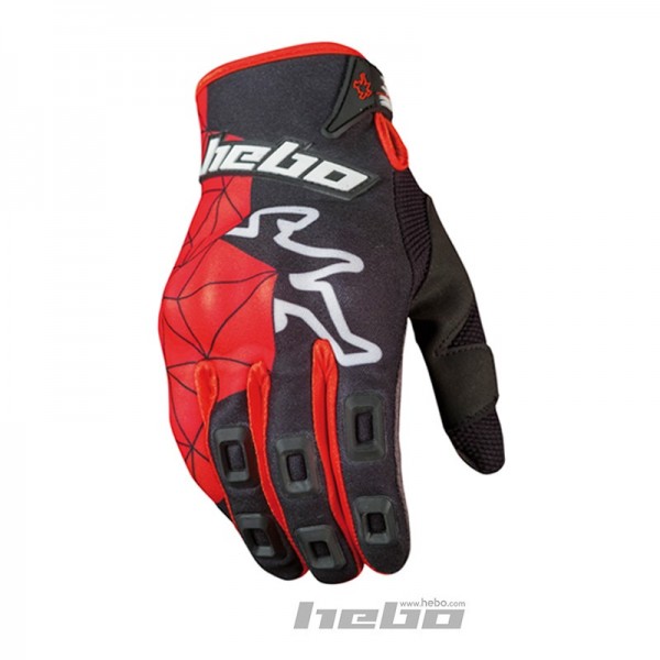 Guanti HEBO MOTOALPINISMO (Rosso)